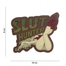 Nášivka SLUT HUNTER 3D (velcro)