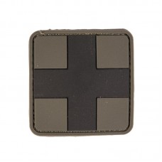 Nášivka Zdravotník 3D - bojová (kříž)