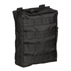 Pouzdro velké MOLLE vertikální, černé