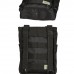Pouzdro velké MOLLE vertikální, černé
