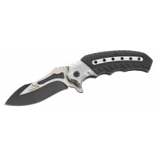 Nůž zavírací COBRA 20cm s pojistkou stříbrná-černá