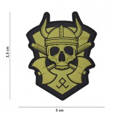 Nášivka VIKING bojovník 3D (velcro)