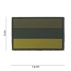 Nášivka vlajka RUSSIA Bojová 3D (velcro)
