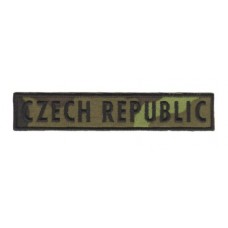 Nášivka CZECH REPUBLIC Camo