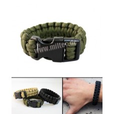 Žoldácký / PARA náramek 15mm OLIV (Paracord Bracelet)