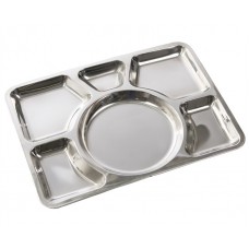 Vojenský servírovací tác z nerez oceli