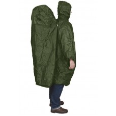 TravelSafe pláštěnka s kapsou na batoh olivová, vel. L - XL