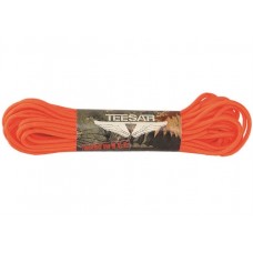 US padáková šňůra TEESAR Orange, 15,24 m, Type III.