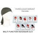 Multifunkční šátek/šála HEADGEAR - Oliv