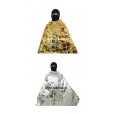 Izotermická fólie (Survival blanket) zlato/stříbrný 140x200cm